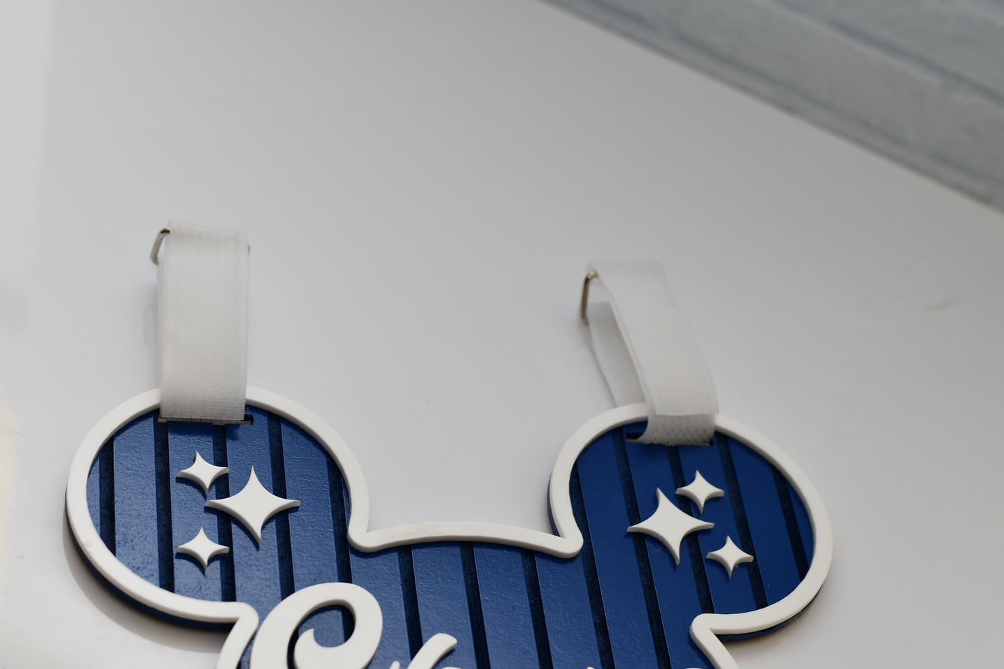 LA Dodgers Disney stroller tag