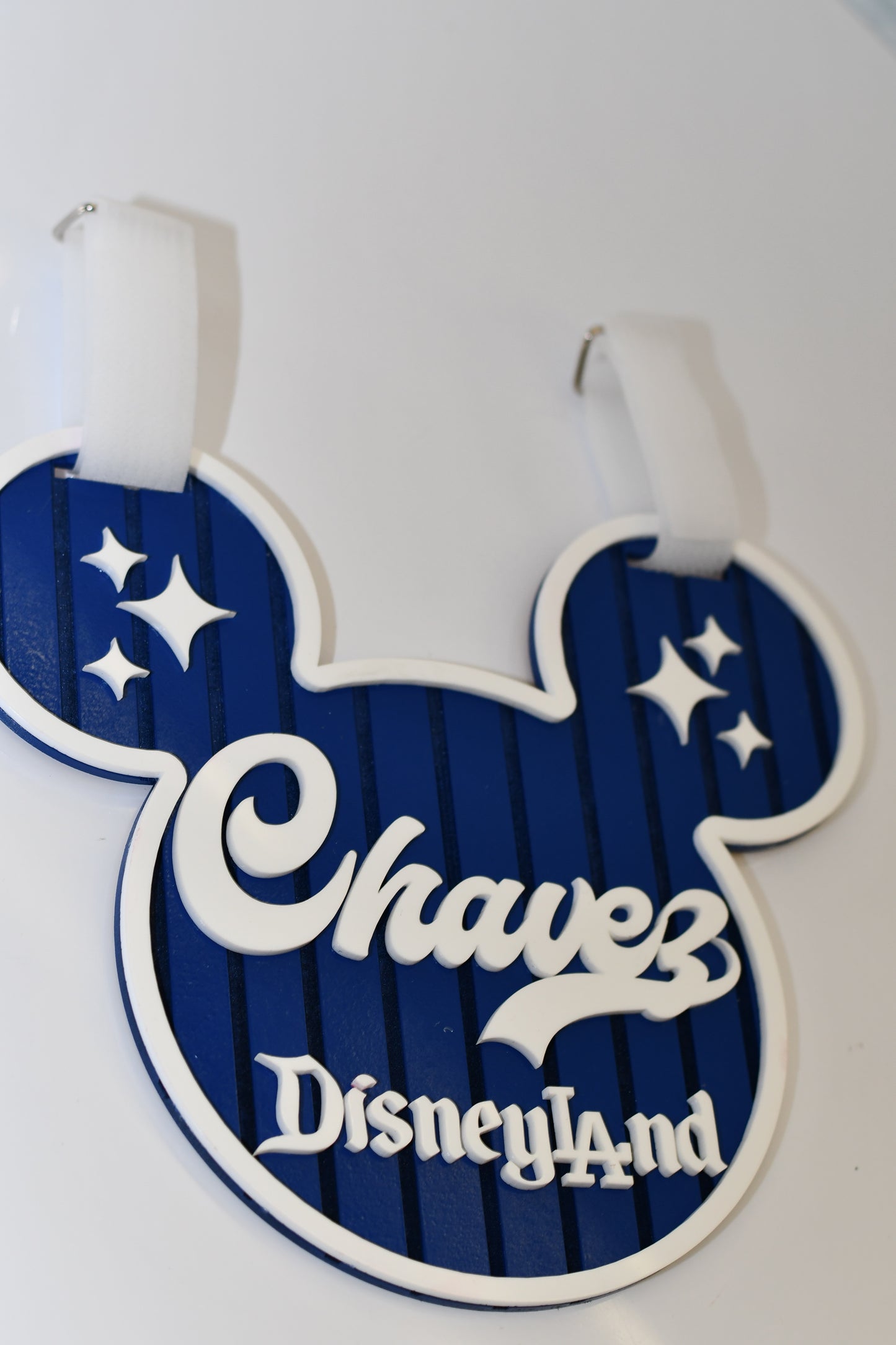 LA Dodgers Disney stroller tag