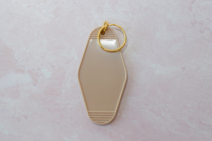 Retro Motel Keychain