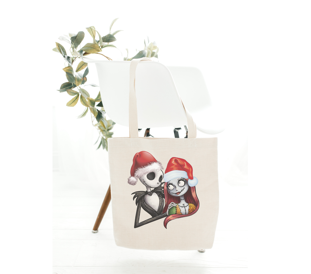 Jack and Sally Tote Bag