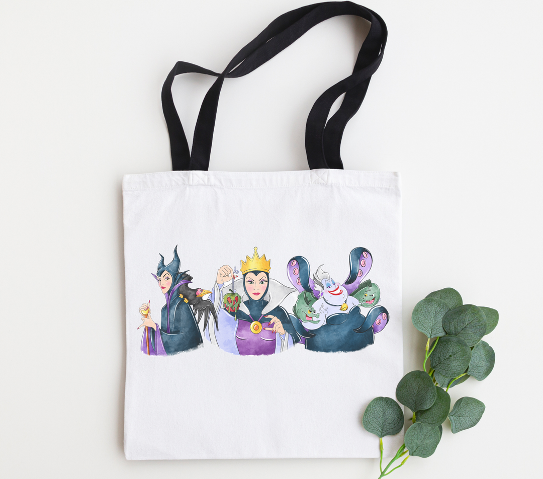 Villain Trio Tote Bag