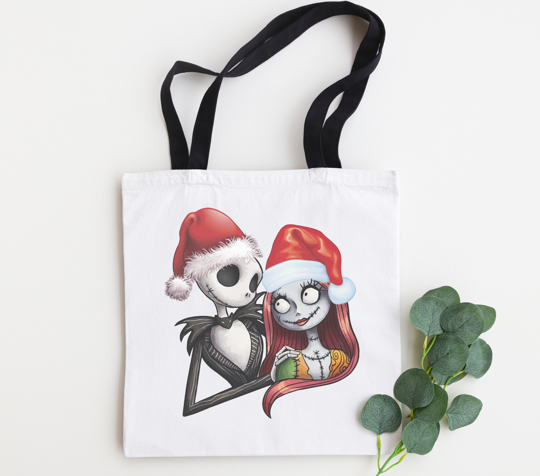 Jack and Sally Tote Bag