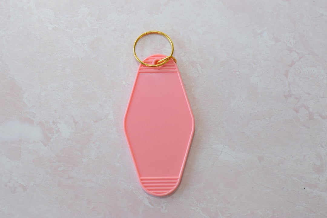 Retro Motel Keychain