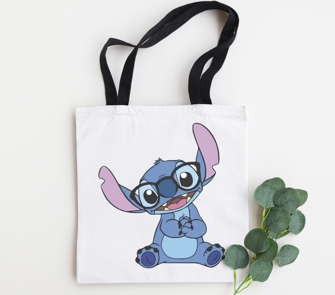 Stitch Glasses Tote Bag