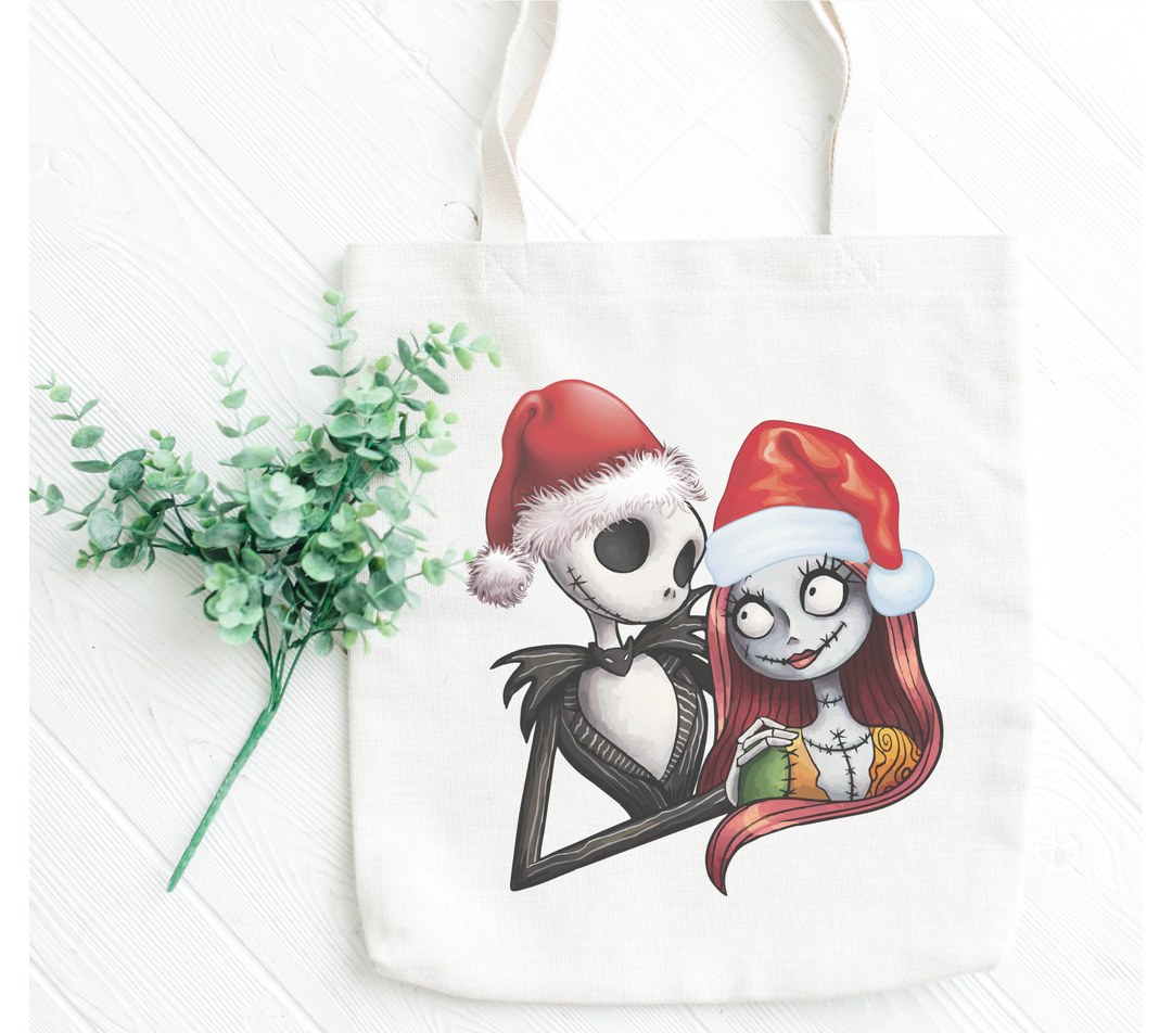 Jack and Sally Tote Bag