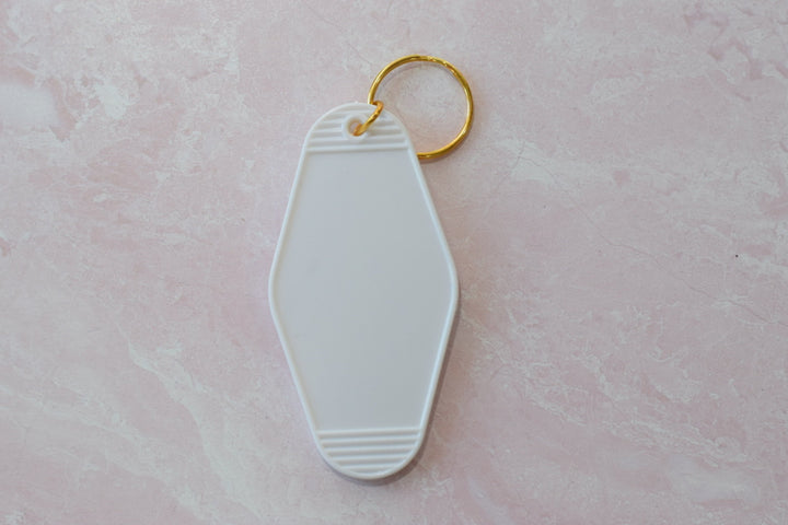 Retro Motel Keychain