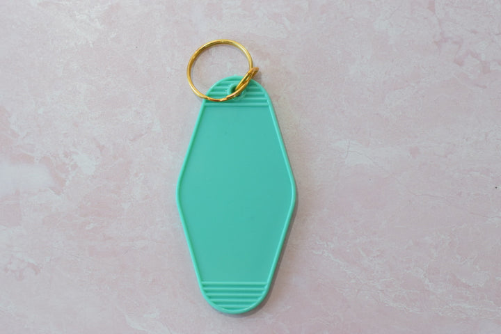 Retro Motel Keychain